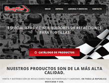 Tablet Screenshot of northcar-mexico.com